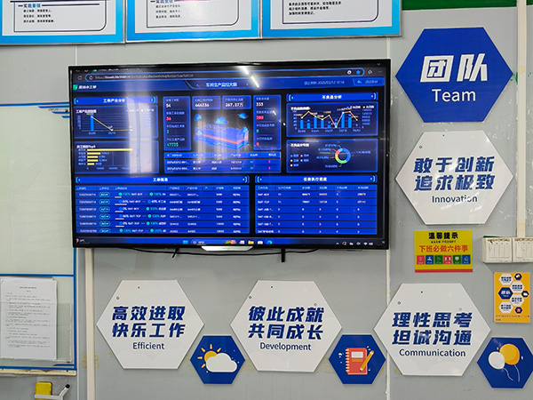 生產(chǎn)監(jiān)控大屏